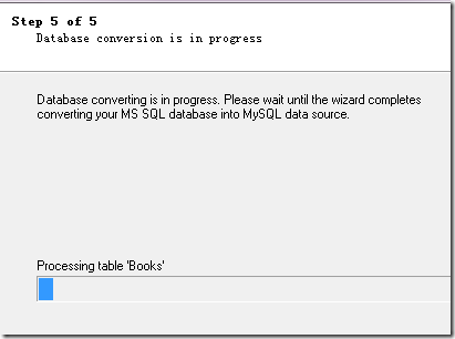使用mss2sql工具将SqlServer转换为Mysql全记录15