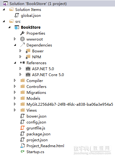 解读ASP.NET 5 & MVC6系列教程（2）：初识项目2