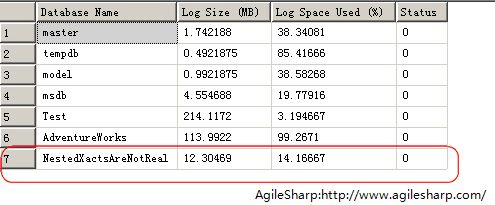 SQL Server误区30日谈 第26天 SQL Server中存在真正的“事务嵌套”3