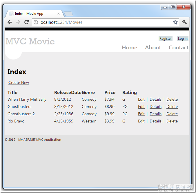 ASP.NET MVC4入门教程（八）：给数据模型添加校验器8