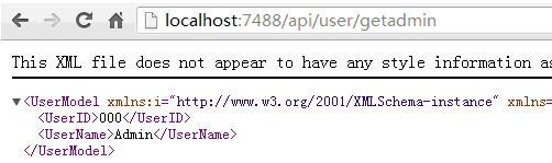 ASP.NET中Web API的简单实例1
