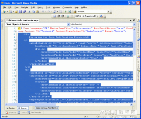 在ASP.NET 2.0中操作数据之十九：给编辑和新增界面增加验证控件2