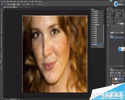 用Photoshop磨皮快速祛斑方法11