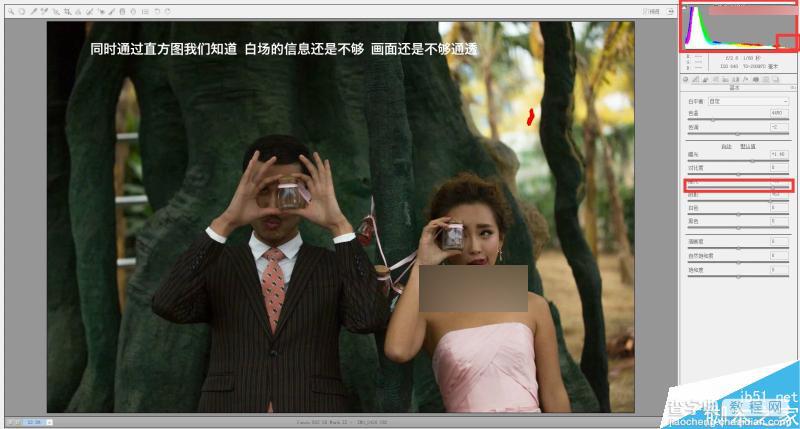 Photoshop给严重曝光不足的婚纱照片调出韩式简约效果7