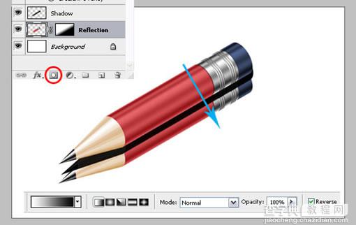 Photoshop 视觉设计物品实例 铅笔25