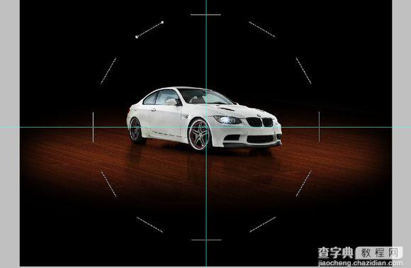 PS快速打造一张炫酷的360度全视角汽车海报12