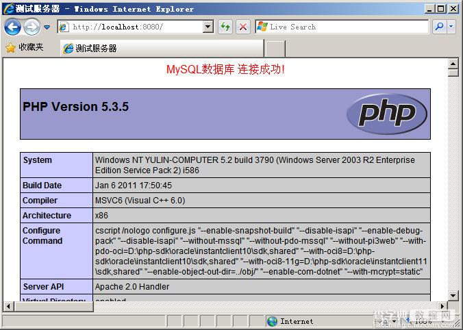 windows下apache搭建php开发环境1