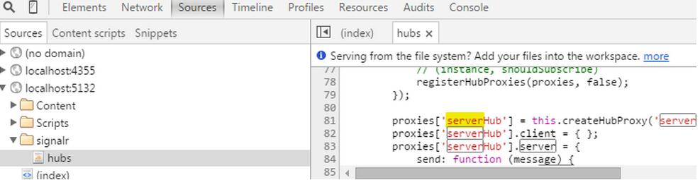 Asp.NET MVC中使用SignalR实现推送功能5