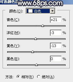 Photoshop为水景人物图片打造艳丽的秋季暖色特效5