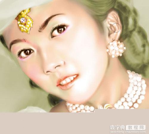 Photoshop Painter手绘贵妇插画11