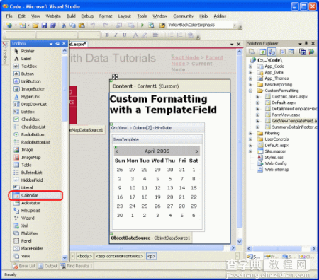 在ASP.NET 2.0中操作数据之十二：在GridView控件中使用TemplateField12