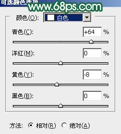 Photoshop调出暗调秋季青红色树林人物图片12