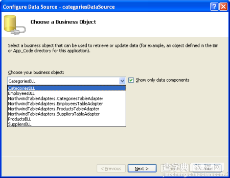 ASP.NET 2.0中的数据操作之七：使用DropDownList过滤的主/从报表3