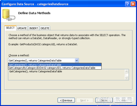 ASP.NET 2.0中的数据操作之八：使用两个DropDownList过滤的主/从报表3