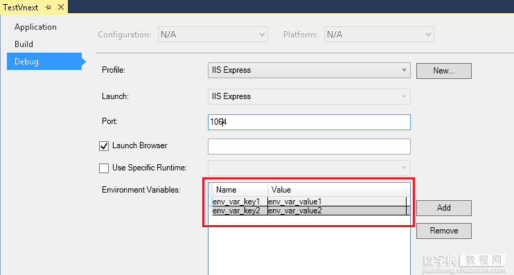 解读ASP.NET 5 & MVC6系列教程（5）：Configuration配置信息管理2