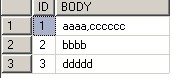 sql server 中合并某个字段值的实例2