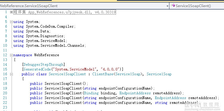 asp.net(c#)动态修改webservice的地址和端口（动态修改配置文件）3