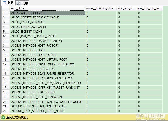 简单介绍SQL Server里的闩锁5