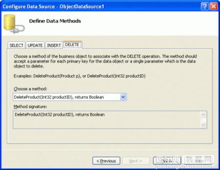 在ASP.NET 2.0中操作数据之十六：概述插入、更新和删除数据9