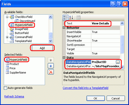 在ASP.NET 2.0中操作数据之六十：创建一个自定义的Database-Driven Site Map Provider10