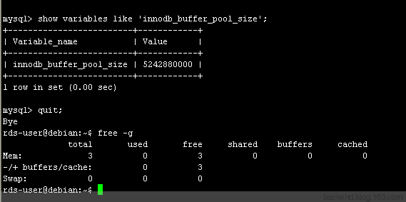 MySQL OOM 系列三 摆脱MySQL被Kill的厄运1