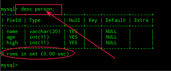 Mysql使用简单教程(二)1