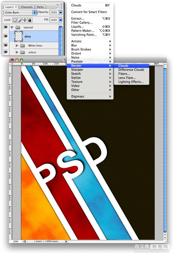 Photoshop绘制有点脏污特效的质感PSD海报效果9