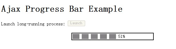 AJAX 进度条实现代码1