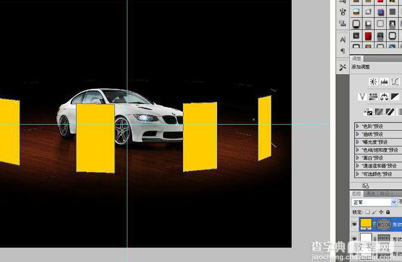 PS快速打造一张炫酷的360度全视角汽车海报16