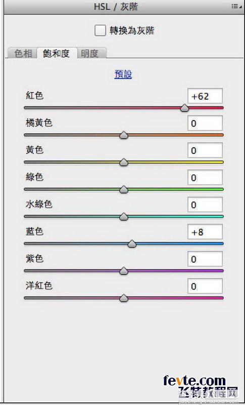 PS颜色滤镜调出漂亮的清爽夏天色调3