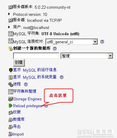 如何用phpmyadmin设置mysql数据库用户的权限6