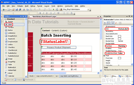 在ASP.NET 2.0中操作数据之六十四：GridView批量添加数据11