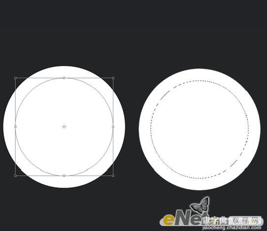 Photoshop制作Apple风格的时间机器按钮3