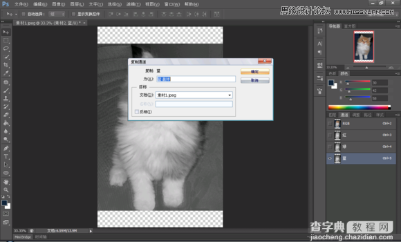 使用Photoshop合成创意的星空装饰的猫咪图片4