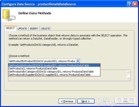 在ASP.NET 2.0中操作数据之十：使用 GridView和DetailView实现的主/从报表9