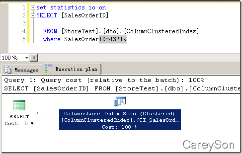 揭秘SQL Server 2014有哪些新特性(3)-可更新列存储聚集索引1