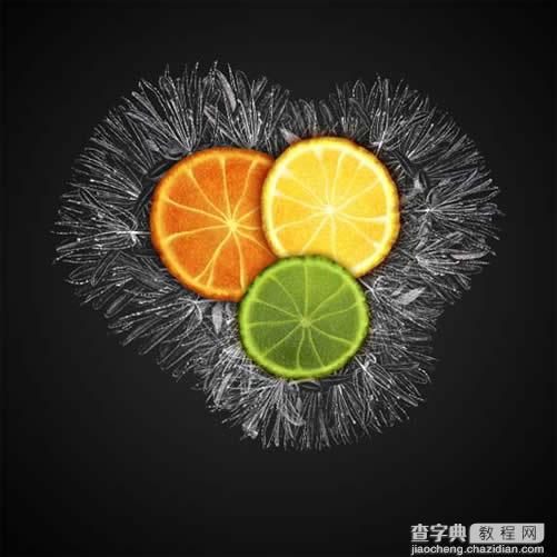 Photoshop打造有机理有汁液的橙子20