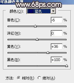 Photoshop调出暗调深秋色树林路边的人物图片15