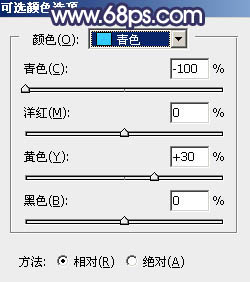 Photoshop将外景婚片打造梦幻大气的秋季暗蓝色16