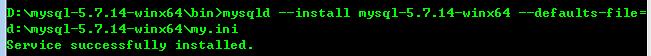 mysql 5.7.14 下载安装配置方法图文教程5