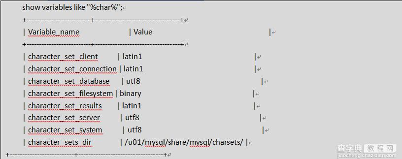 MySQL存储数据乱码的问题解析6