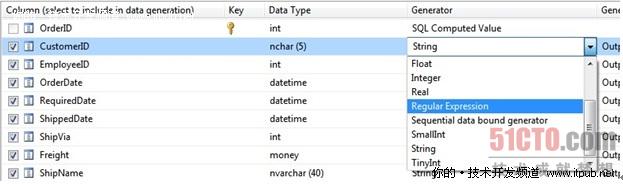 如何使用Visual Studio 2010在数据库中生成随机测试数据8