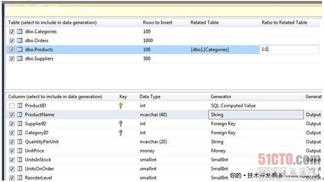 如何使用Visual Studio 2010在数据库中生成随机测试数据7