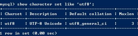 深入Mysql字符集设置 图文版5