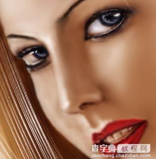 PhotoShop 鼠绘漂亮的国外金发美女6