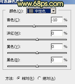 Photoshop调出漂亮的晨曦逆光草原人物图片20