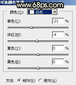 Photoshop调制出较暗的晨曦阳光色树林人物图片10