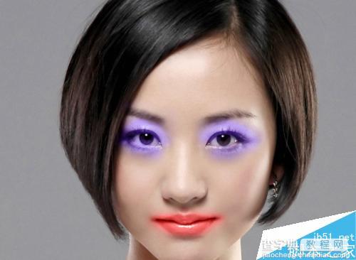 Photoshop为美女添上亮丽的彩妆10