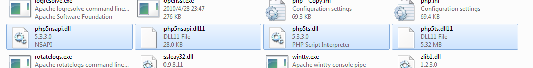 windows下升级PHP到5.3.3的过程及注意事项3