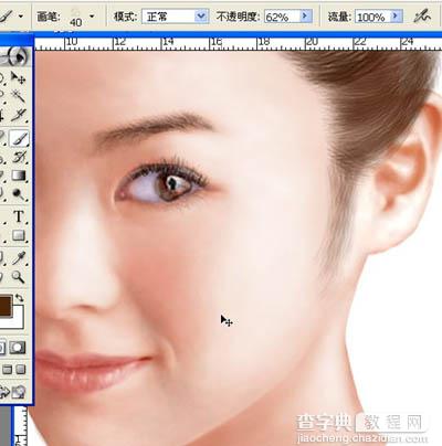 photoshop 鼠绘清纯的美少女39